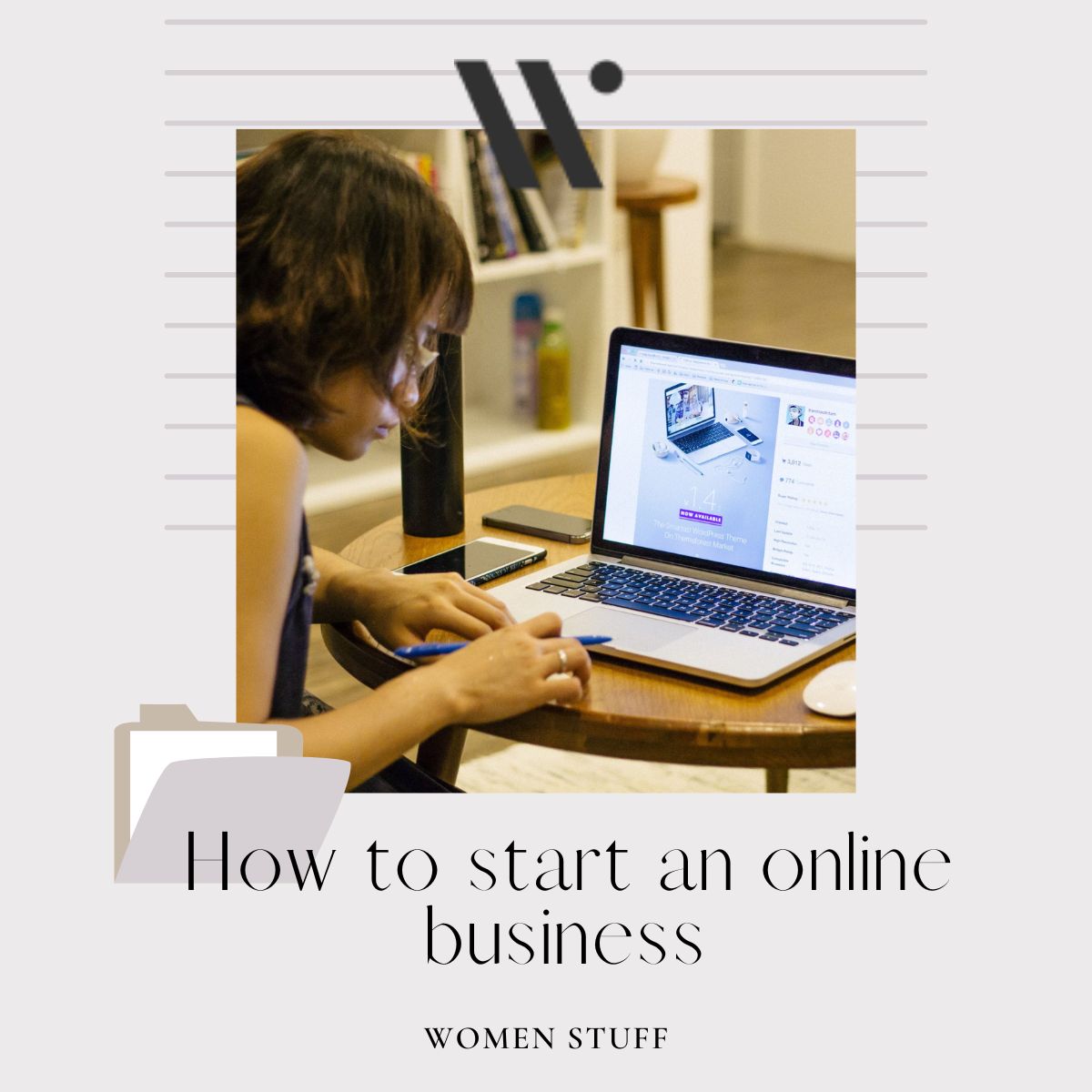 How to start an online business Banner Image