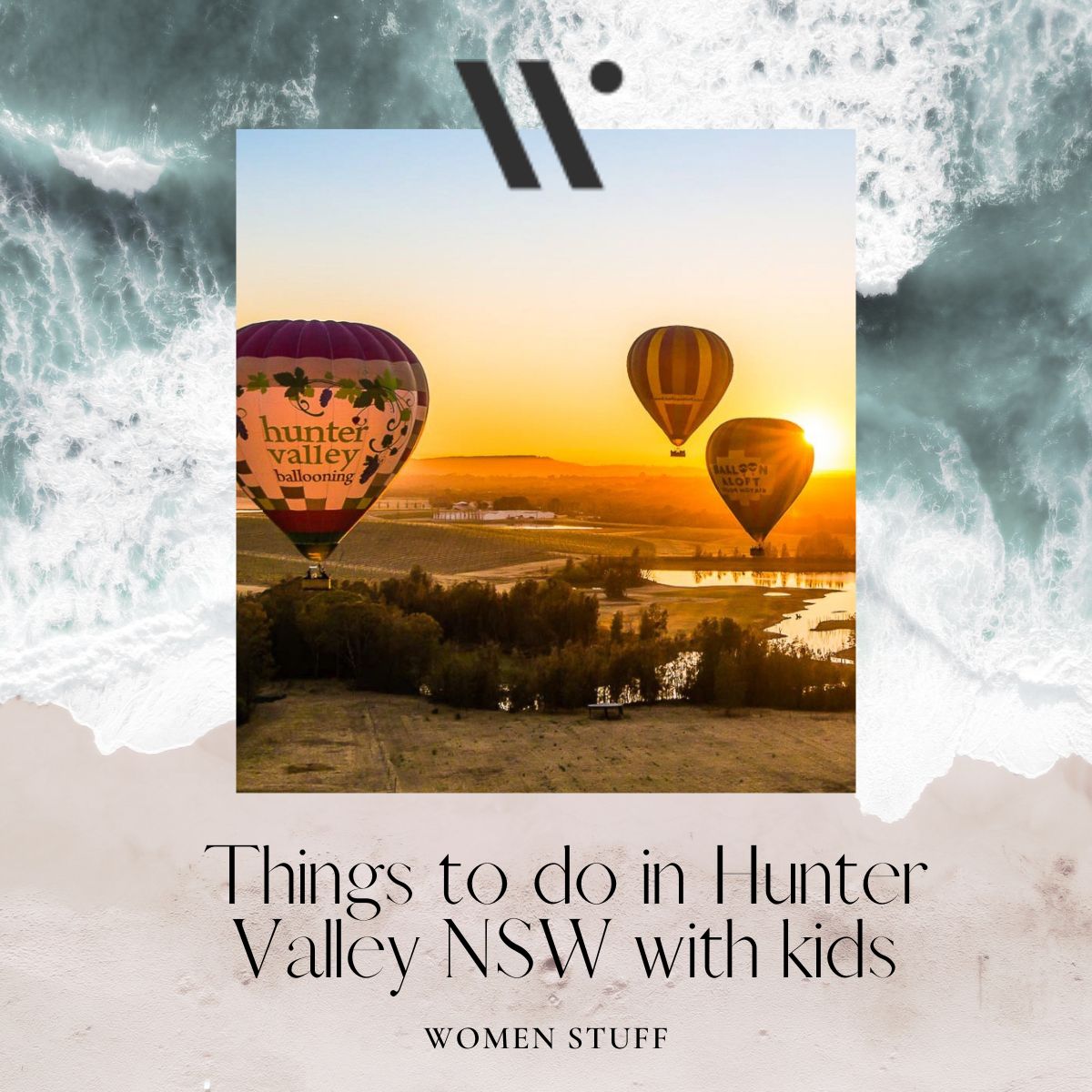 Things to do in Hunter Valley NSW with kids Banner Image