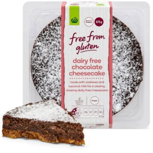 Woolworths Free From Gluten Dairy Free Chocolate Cheesecake 675g