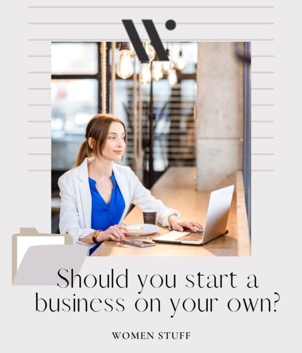 Should you start a business on your own Banner Image
