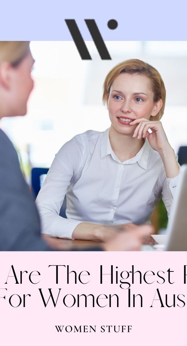What Are The Highest Paying Jobs For Women In Australia Banner Image - Happy employer looking at young female and listening to her