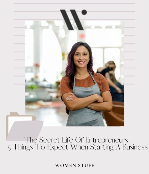 woman who owns a business