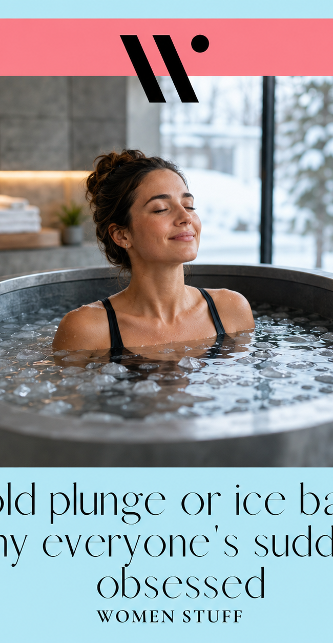 Cold plunge or ice bath Why everyone's suddenly obsessed